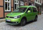 =VW Caddy vom Boulevardcafe in Quedlinburg, Juli 2016