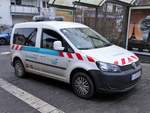 VGF VW Caddy der Einsatzleitung am 09.12.17 in Frankfurt Schwanheim 
