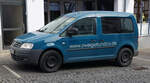 =VW Caddy von  zweigeltundco , gesehen in Hünfeld im April 2021