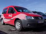 VW-Caddy von  CocaCcola  hat sich am Messegel�nde in Ried i.I.