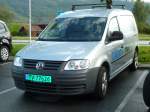 Caddy Maxi steht bei einem VW-H�ndler in S�dnorwegen, Juli 2011