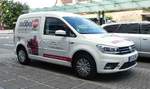 =VW Caddy von  möbelpunkt Thalau  steht im Juni 2017 in Fulda