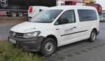 =VW Caddy der Firma  Janssen  abgestellt im Oktober 2017 in Petersberg
