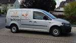 =VW Caddy der Bäckerei SCHICKLING steht im Juli 2020 in Künzell