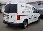=VW Caddy von Erdarbeiten MÜLLER steht im Dezember 2021 in Künzell
