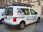 =VW Caddy des Gebäudereinigers SCHOLL, 03-2022