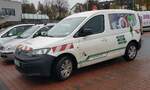 =VW Caddy von  asp-metering  steht im Dezember 2022 in Fulda