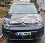 =VW Caddy von AEB GmbH steht im Dezember 2024 in Wilsdruff