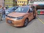 Vw Caddy am 07.04.2024 auf der Mobilitätsschau auf dem Esslinger Marktplatz