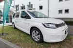 =VW Caddy, sch�n schmutzig, pr�sentiert von GWH Wohngesellschaft Hessen auf dem Hessentagsgel�nde in Fulda im Juni 2026