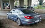 Rückansicht: VW Passat CC .