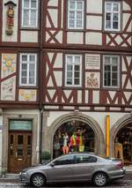 VW Passat B7 seitenansicht in der Innenstadt von Fulda. Aufnahmedatum: 18.01.2013