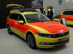 VW Passat NEF am 13.05.16 auf der RettMobil in Fulda