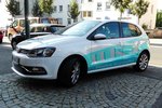 =VW Polo unterwegs in Fulda für die häusliche Krankenpflege von  HKP  im September 2016