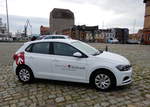 VW Polo als Dienstwagen der Stadt Stralsund am 25.10.19