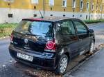 Rückansicht: VW Polo Mk4, gesehen in 10.2020.
