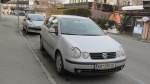 Ein VW Polo am 4.3.2012 in Kitzb�hel.
