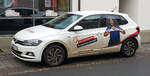 =VW Polo des Sanitätshauses Spiegel steht im November 2021 in Hünfeld