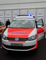 VW Sharan NEF am 12.05.17 auf der RettMobil in Fulda
