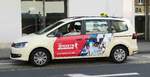 =VW Sharan als Taxi steht im Juli 2018 in Fulda