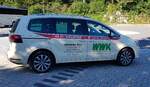 =VW Sharan von Taxi-ANGERER unterwegs in Königssee, 09-2022