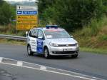 VW Sharan des THW am 06.07.14 in Maintal