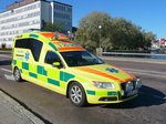 Volvo Ambulanz in Falun, Schweden, 27.9.14