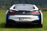 Ein BMW i8 Coupé Ende August 2019 in Rosegg.