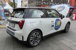 =Mini Cooper als Werbetr�ger f�r das KFZ-HANDWERK steht anl.