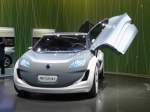 Dieses Renault-Elektrofahrzeug auf dem Genfer Autosalon 2010 sieht schon recht nah an der Serie aus.