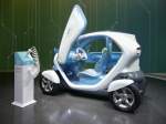 Twizy nennt Renault dieses futuristische Elektro-Stadtauto.