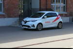 Eurobus - Dienstwagen Renault Zoe abgestellt in Arbon am 03.07.2026