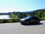 Toyota Corolla-Hybrid von Google-Street-View nächst Laksfossen (Norwegen);250720