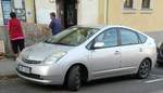 Toyota Prius II, das Modell hat den Tietel  European Car of the Year  in 2005 gewonnen.