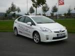 Toyota Prius beim 1. Fuldaer Autotag am 04.10.2009 im Ausstellungsgel�nde  Fulda-Galerie  
