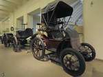 Ein Lohner-Porsche „Semper Vivus“ von 1900, eines der ersten Elektromobile im Technischen Museum Wien (November 2010)