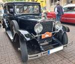 Frontansicht eines Adler Favorit 8/35 PS aus dem Jahr 1930.