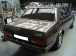 Heckansicht einer Alfa Romeo Alfetta der letzten Baureihe 1982 - 1984.