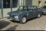 Ein Alfa Romeo Giulia zu Besuch am Oldtimer Treff auf den Areal des Flugplatz in Bleienbach am 31.05.2026