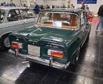 Heckansicht eines Alfa Romeo Giulia Super 1600  Bollino Oro  aus dem Jahr 1966.