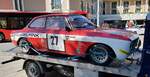 =Alfa Romeo Giulia Sprint GTA, Bj. 1966, 1600 ccm, 160 PS, gesehen bei der Fahrzeugabnahme anl. des Rossfeldrennens  Edelweiss-Bergpreis  2022 im Markt Berchtesgaden.