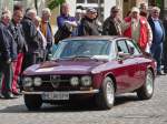 Start frei für die Alfa Romeo Giulia Sprint GT bei der Oldtimer-Rallye in Hüls.