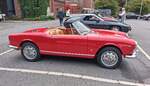 Profilansicht eines Alfa Romeo Giulietta Spider aus dem Jahr 1962. 13. Saarner Oldtimer-Cup am 30.08.2026 in M�lheim an der Ruhr/Saarn.