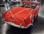Heckansicht einer Alfa Romeo Giulietta Spider aus dem Jahr 1957. Techno Classica Salon in Dortmund am 25.09.2026.