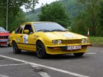 Alfa Romeo GTV6 (Baujahr 1980) bei der Internationalen Saar-Lor-Lux Classique. Start zum zweiten Tag am 28.05.2016 in Trier.
