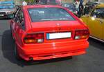 Heckansicht einer Alfa Romeo Alfetta GTV 6 2.5 Litri.