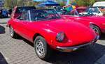 =Alfa Romeo Spider, gesehen bei der Oldtimerveranstaltung in Frankenberg/Eder im Mai 2023