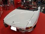 Heckansicht eines Alfa Romeo Duetto Spider im Farbton bianco classico aus dem Jahr 1968. Techno Classica Salon in Dortmund am 25.09.2026.