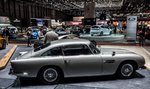 Aston Martin DB5, kommt bekonnt vor von den James Bond Filme.