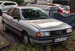 Diesen Audi 80 B3 habe ich in Juli, 2025 gesehen.